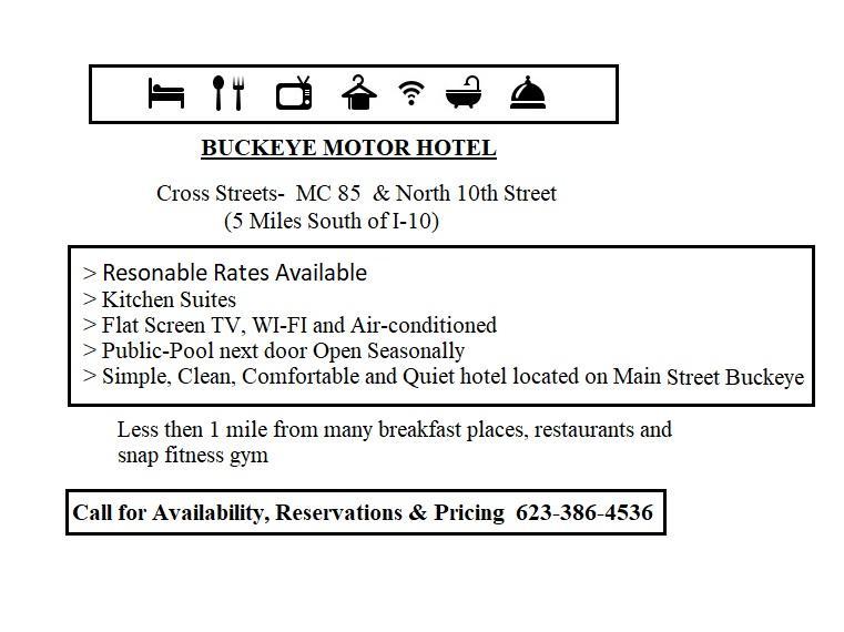 Buckeye Motor Hotel Exterior photo